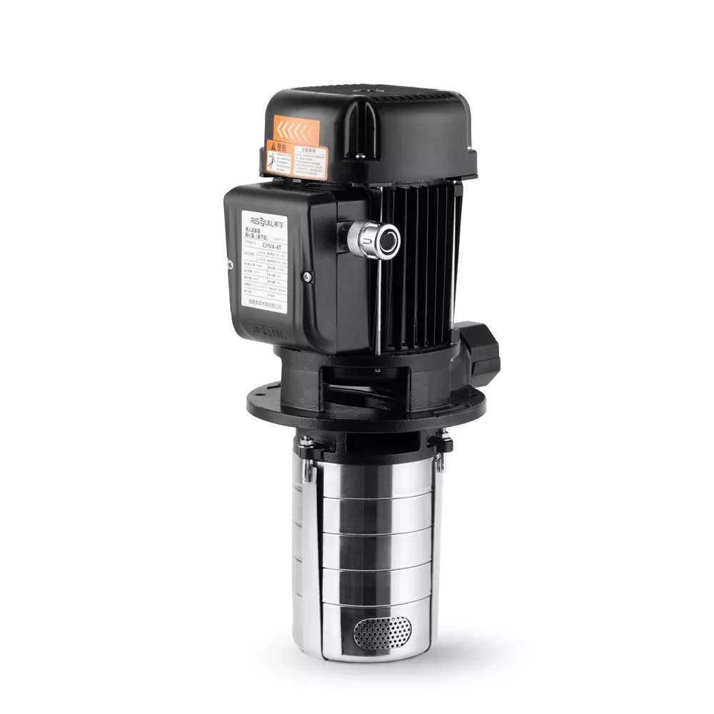 Risefull Presio handiko ponpa elektrikoa Erabilera komertziala Emaria baloratua 2M³/h Murgilgarria Altzairu herdoilgaitzezko etapa anitzeko bertikala